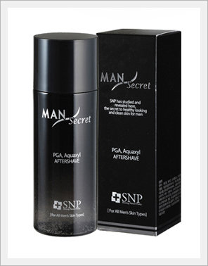 SNP Man Secret Aftershave Made in Korea